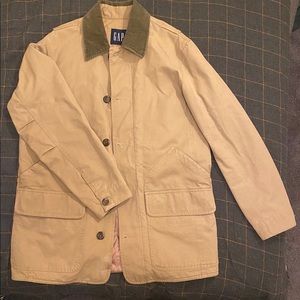 Gap Shell Jacket with Suede Collar
